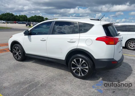 2015 Toyota Rav4 Limited z USA, uszkodzony, nr VIN 2T3YFREV6FW166733